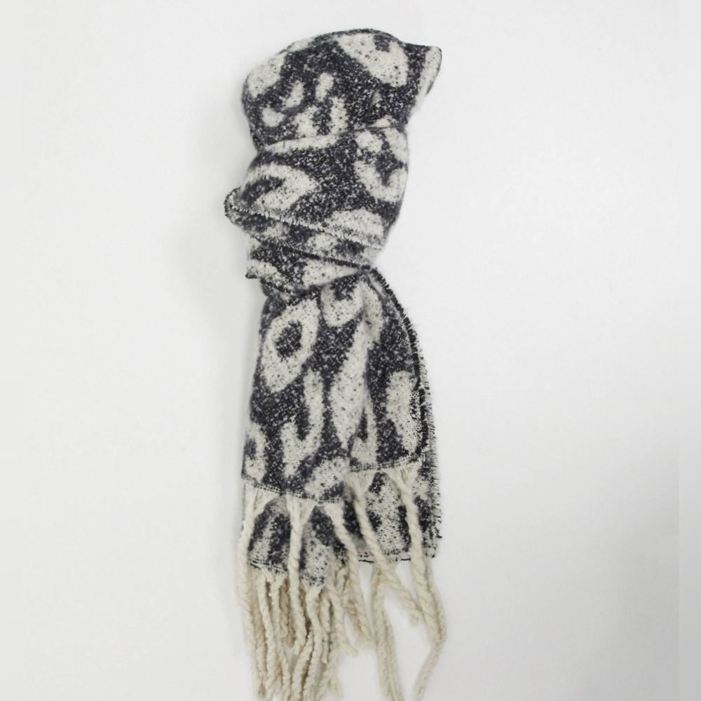 French Connection- animal print scarf